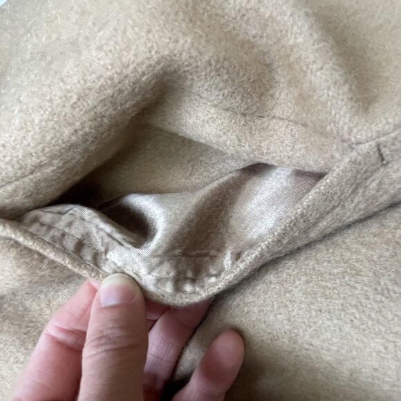 Pendleton Womens Virgin Wool Coat Camel Color Size 10 - Picture 16 of 16